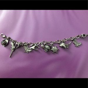 Wild West charm bracelet
